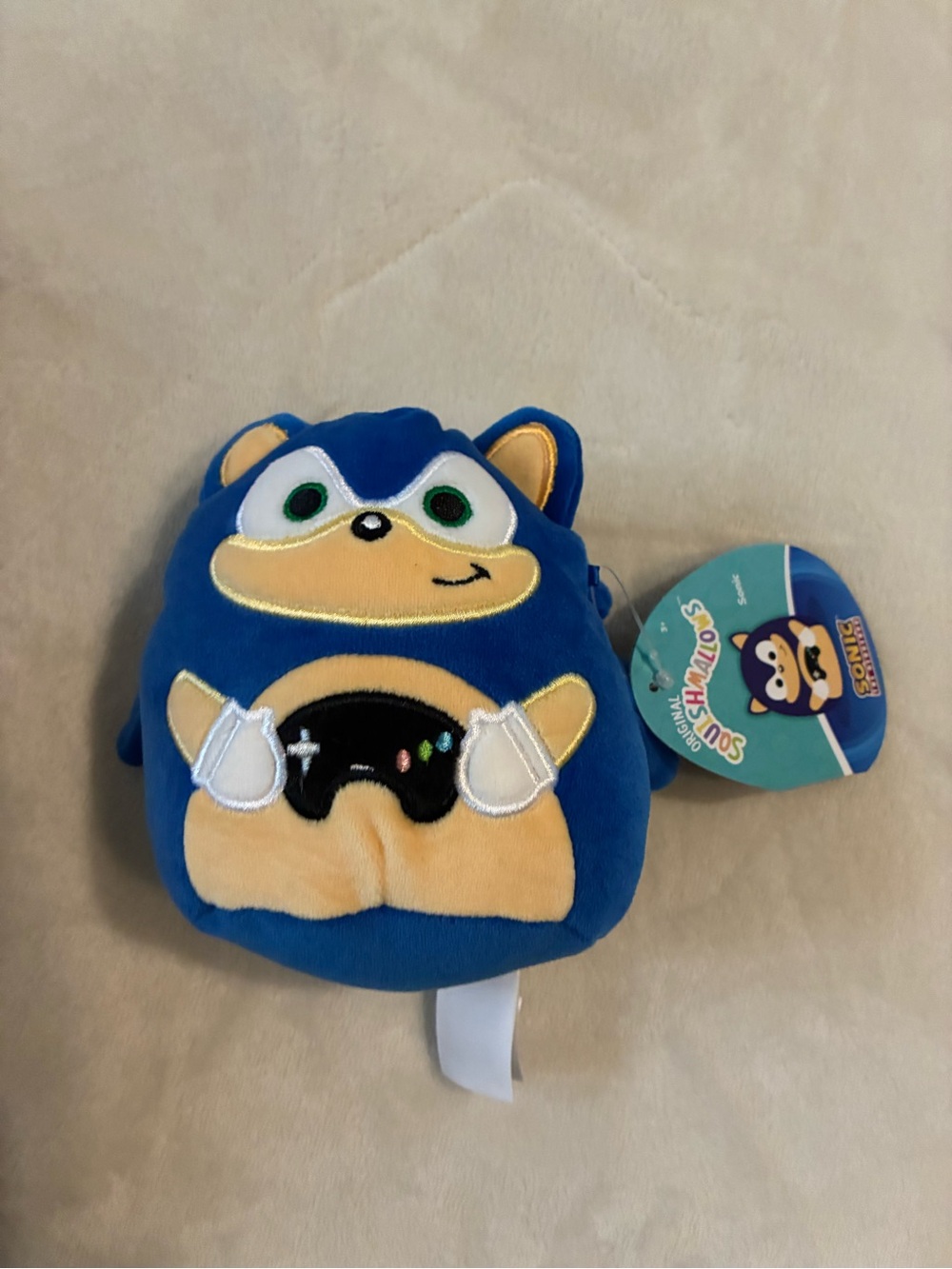Sonic Plush Gaming Pal - Blue Kids Stuffed Animal